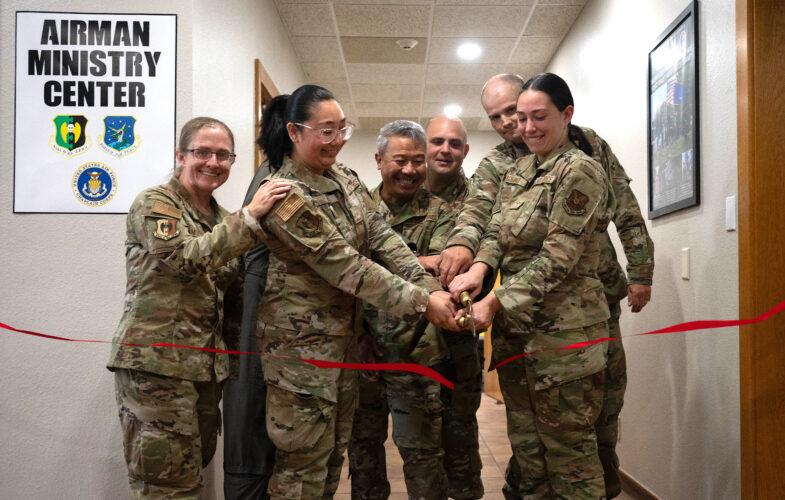 Minot AFB celebrates opening of Airmen Ministry Center